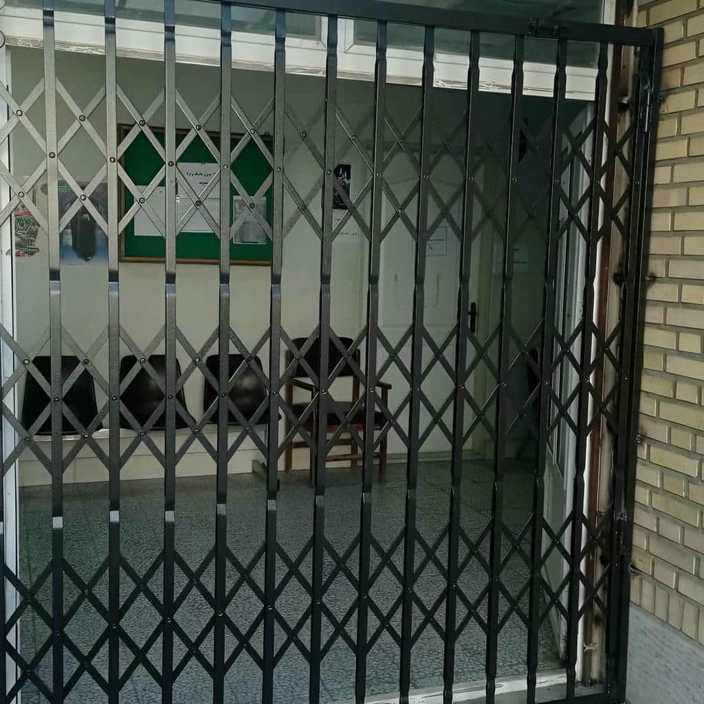 نصب حفاظ آکاردئونی لوزی تسمه پهن فشرده