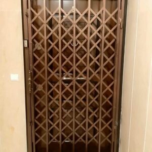 7 نمونه درب آکاردئونی قفل مخفی کتابی