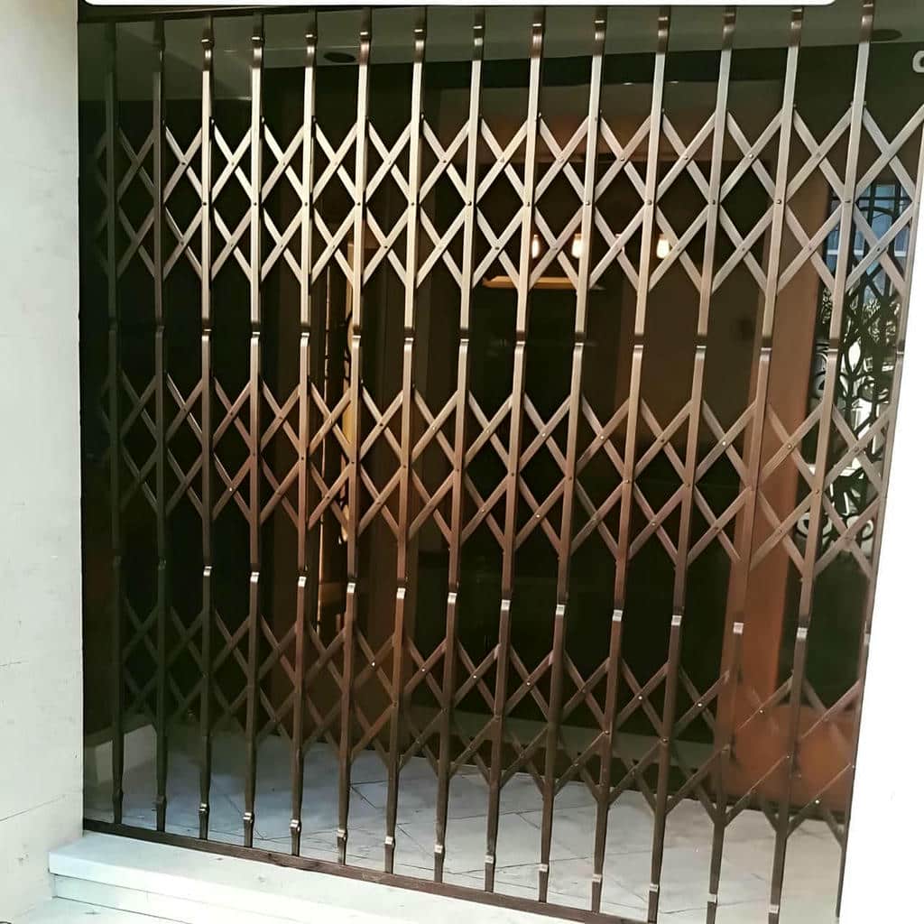 خرید حفاظ درب ضد سرقت فلزی دوبل