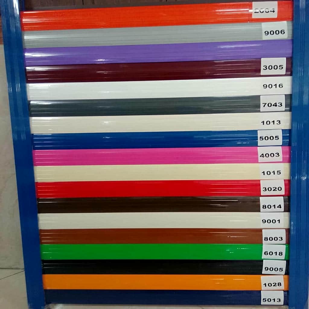 نصب ریل کرکره برقی آلومینیومی دوکاناله