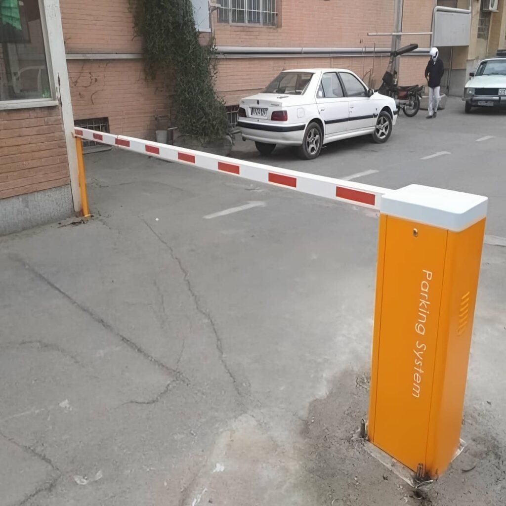 نصب کنترل تردد خودرو با راهبند و کارت خوان