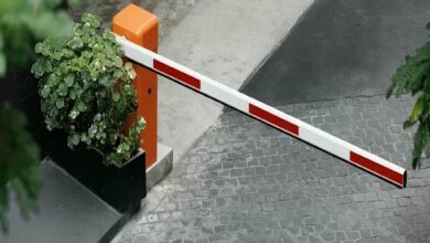 8 مدل راهبند بازویی LED دار پارکینگ