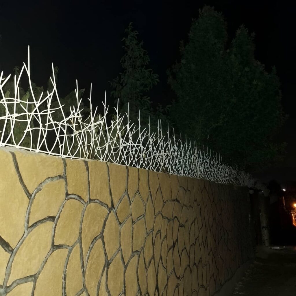 سفارش حفاظ دیوار شاخ گوزنی با فرم خمکاری منظم