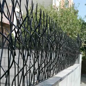7 طرح حفاظ دیوار با میلگرد آجدار