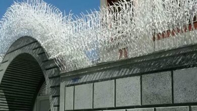 14 مدل حفاظ دیوار ضد سرقت میلگردی