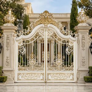 11 طرح درب حیاط ورق پانچ