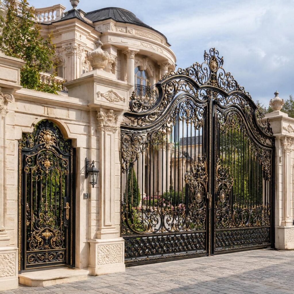 خرید درب باغی ویلایی فرفورژه