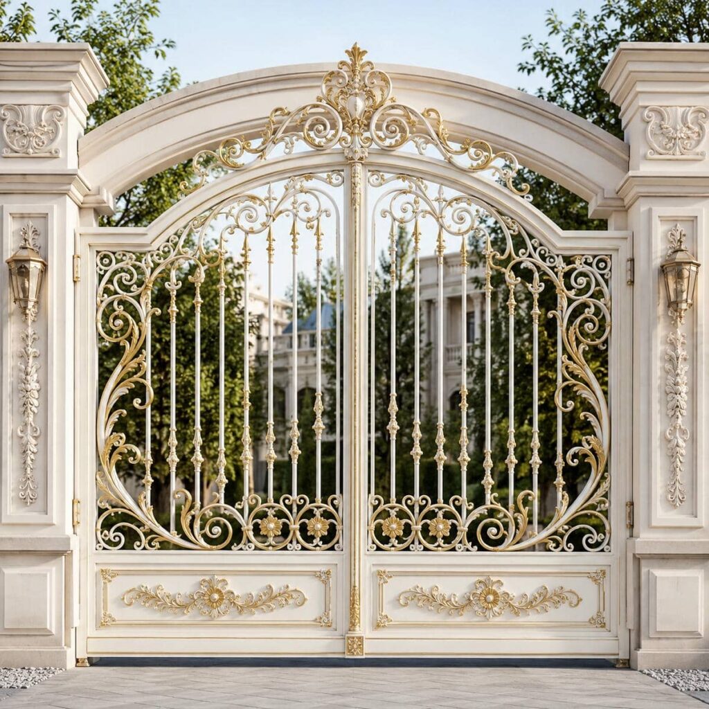 خرید درب پارکینگ لوکس ورودی ویلا