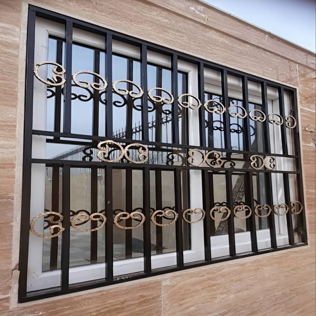 10 مدل حفاظ پنجره شیک قاب دار