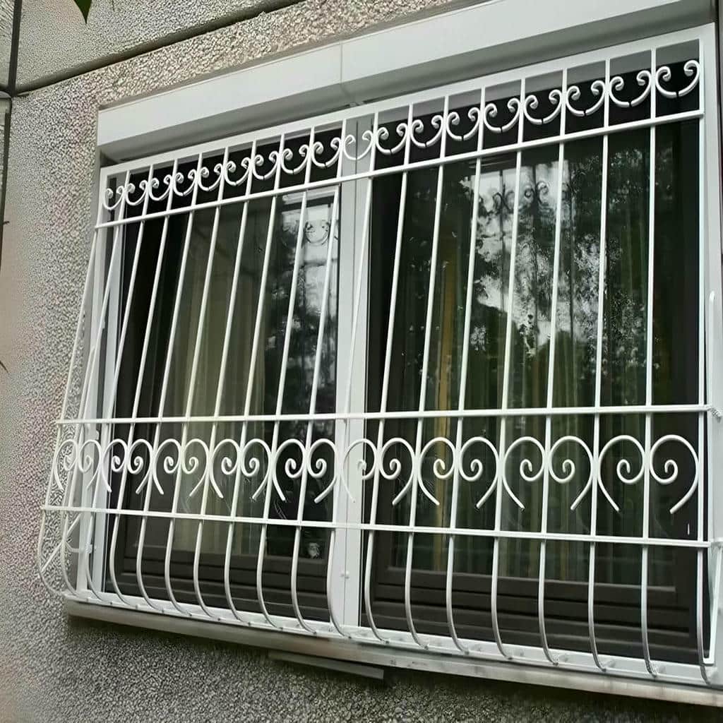 خرید حفاظ پنجره ساده خطی با خطوط عمودی