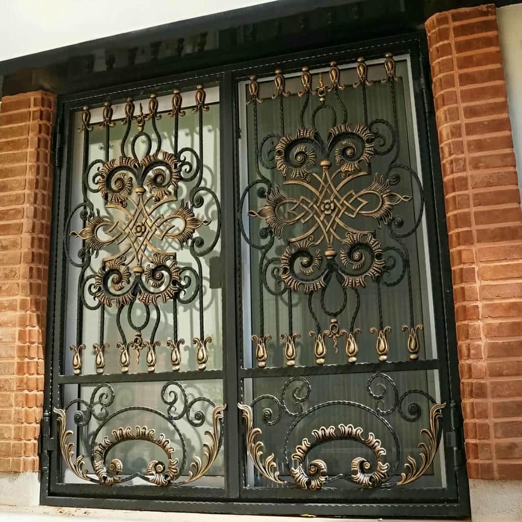 خرید حفاظ خطی پنجره با قاب تقسیم شده