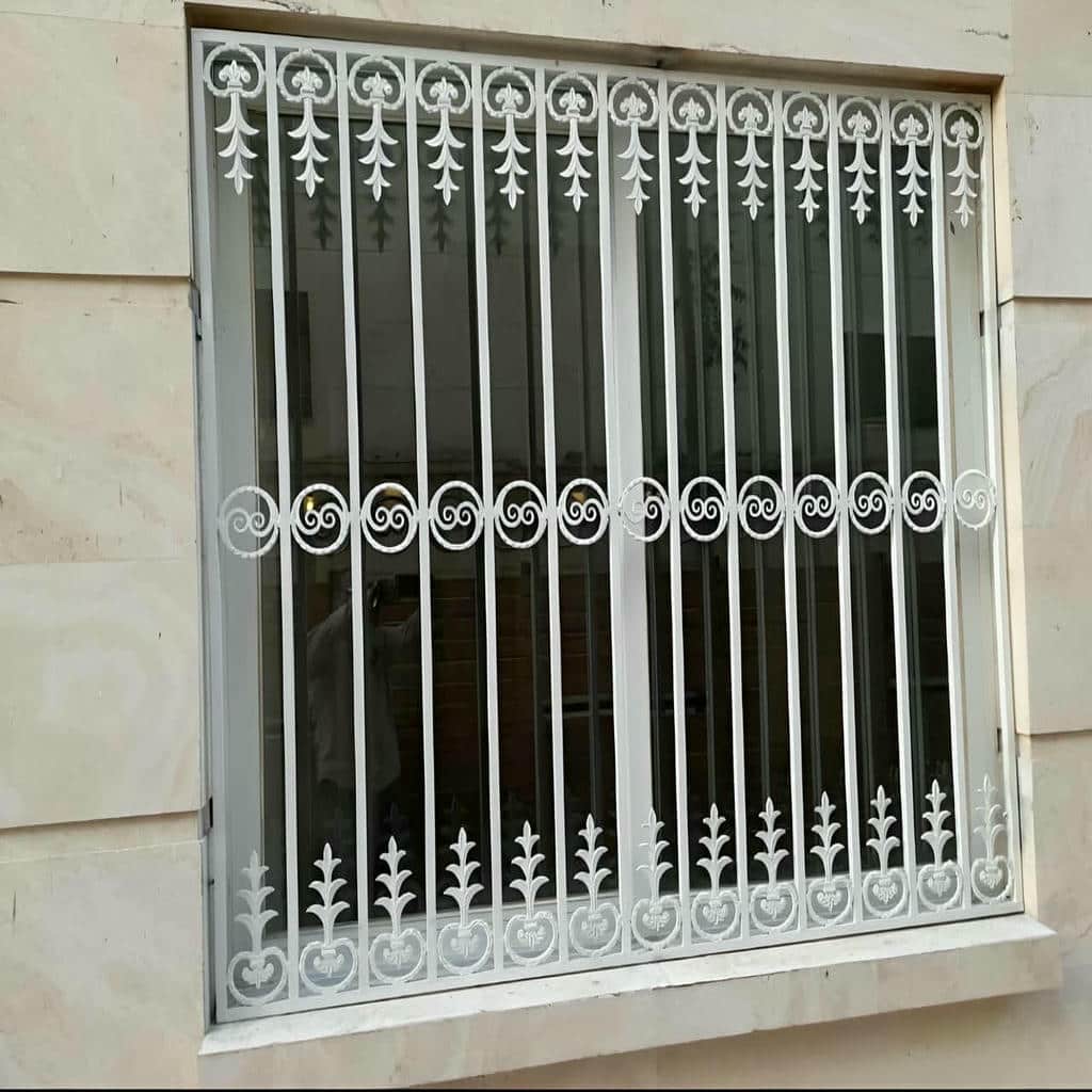 سفارش نرده پنجره ساده پروفیلی مدل بازشو