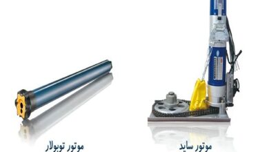 7 مدل کرکره برقی پارکینگ موتور ساید