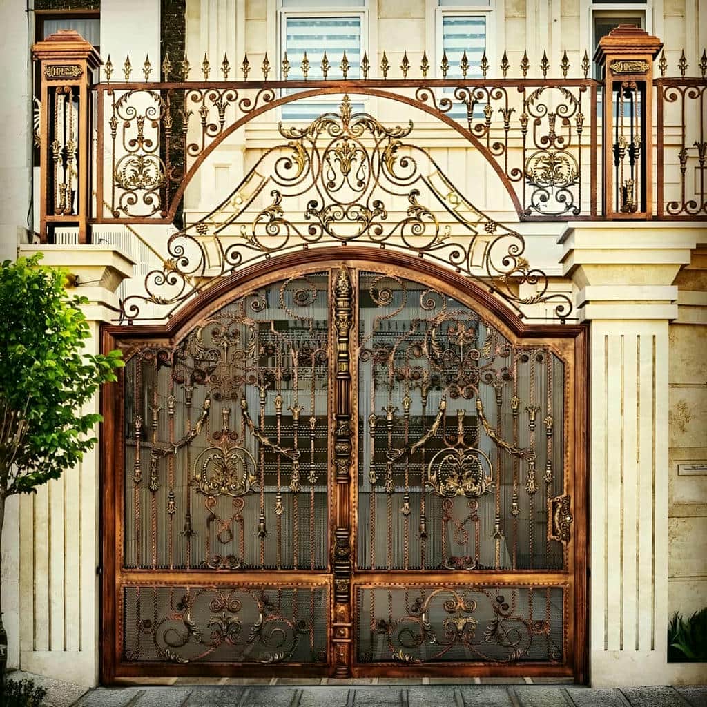 استعلام قیمت درب حیاط ورق پانچ اختصاصی
