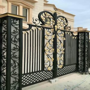 6 مدل درب فلزی ساختمان ورودی اصلی