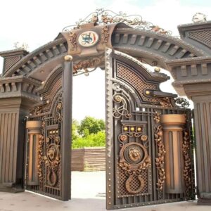 9 مدل درب ویلایی CNC پنل مشبک