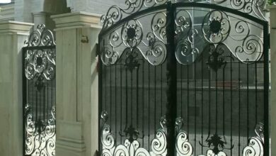 7 مدل درب پارکینگ لوکس ورودی ویلا