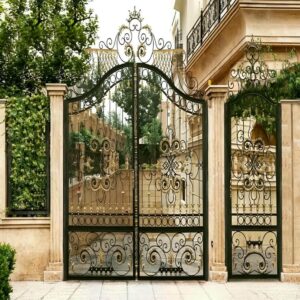 8 طرح درب حیاط ورودی محوطه