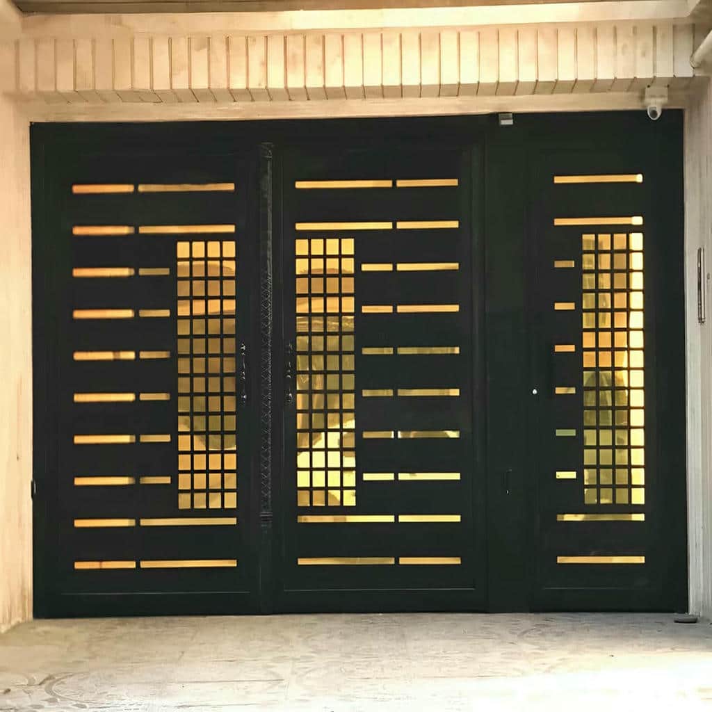 خرید درب حیاط ورودی جنوبی دولنگه