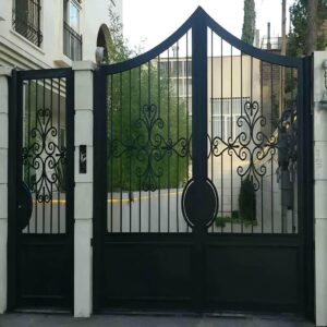 9 طرح درب باغ ویلایی قوسی