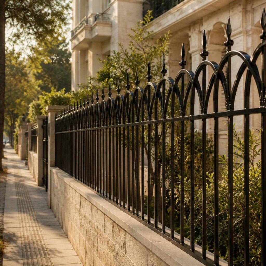 خرید حفاظ سرنیزه‌ای ضد سرقت برای دیوار