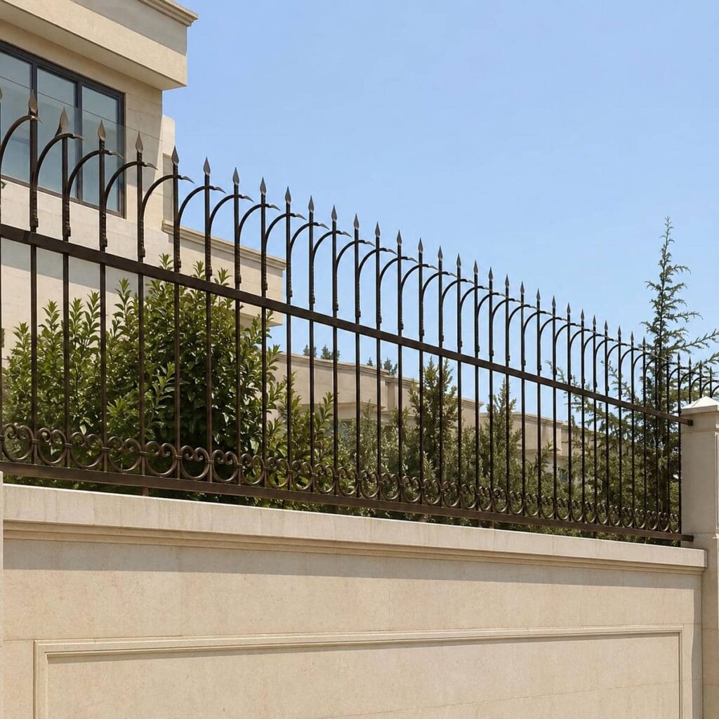 خرید حفاظ دیوار ویلایی طرح نیزه