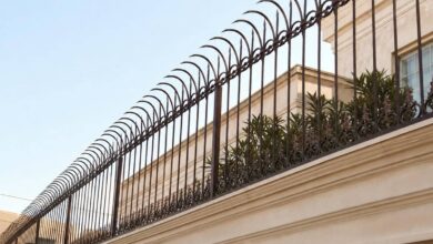 14 طرح حفاظ دیوار کوتاه حیاط