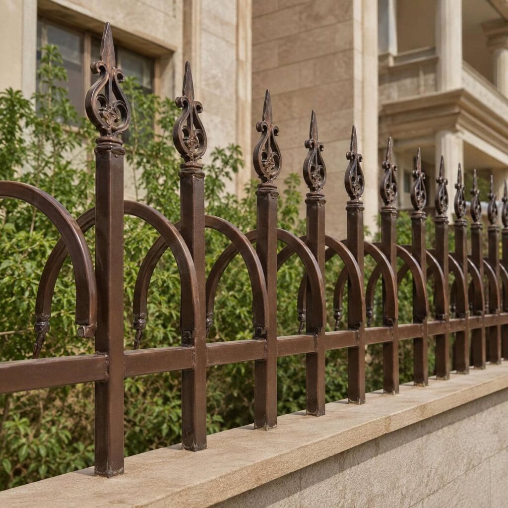 سفارش حفاظ ترکیبی برای اضلاع دیوار حیاط