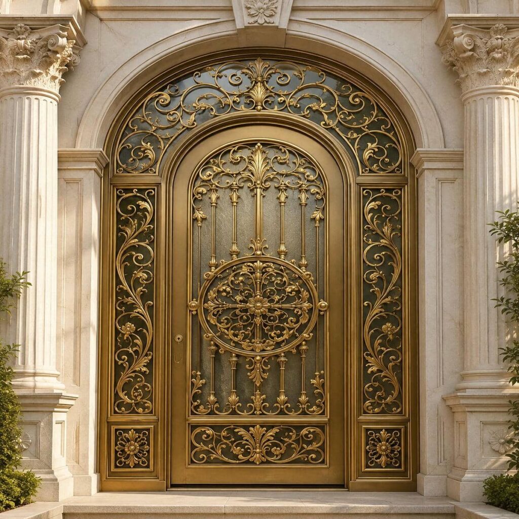 خرید درب ویلایی نفررو کنار پارکینگ
