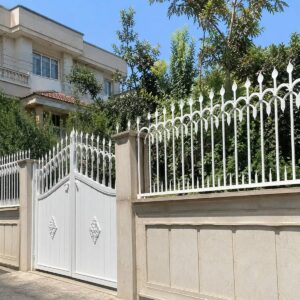 10 نمونه نرده حفاظ دیوار ساده