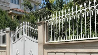 10 نمونه نرده حفاظ دیوار ساده 10 نمونه نرده حفاظ دیوار ساده