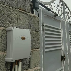 6 نمونه جک بازویی درب پارکینگ دو لنگه